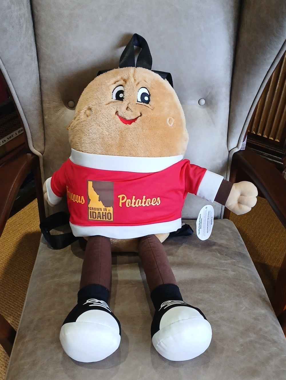 NWT Spuddy Buddy Plush Backpack 2025 & Mini Spuddy Buddy Beanie Plush - Picture 6 of 13